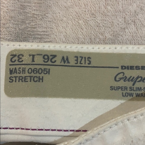 WHITE DIESEL JEANS - Picture 5 of 5